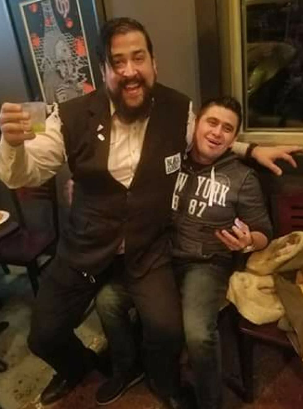 Holiday staff party in full swing- bartenders celebrating with drinks, chaos, and questionable decisions, earning that bonus indeed